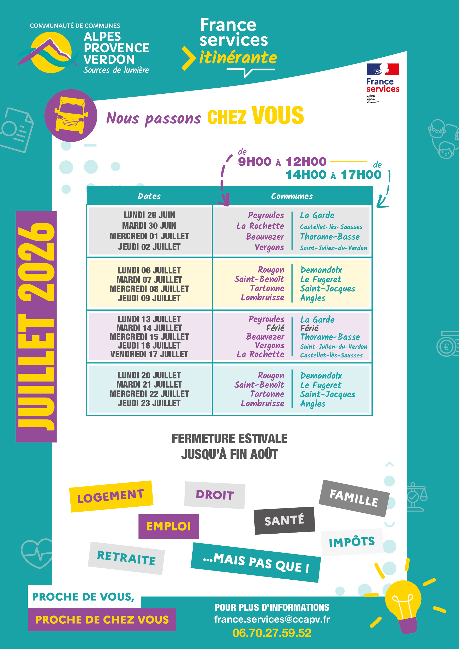 FSI Affiche juillet 2026