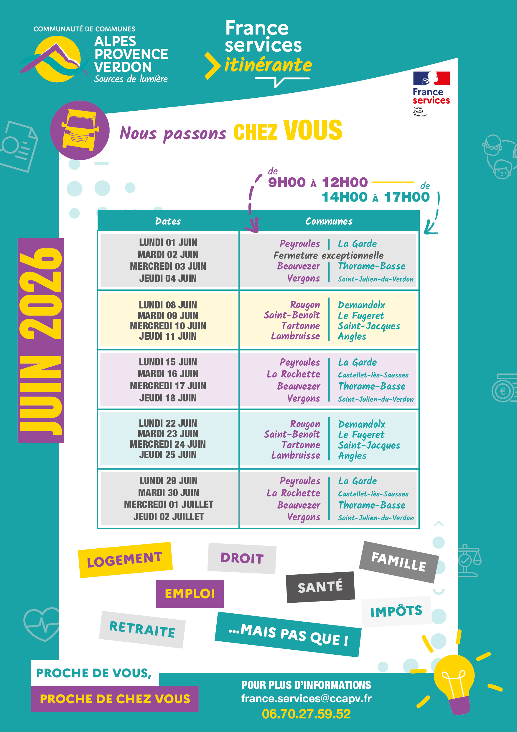 FSI Affiche juin