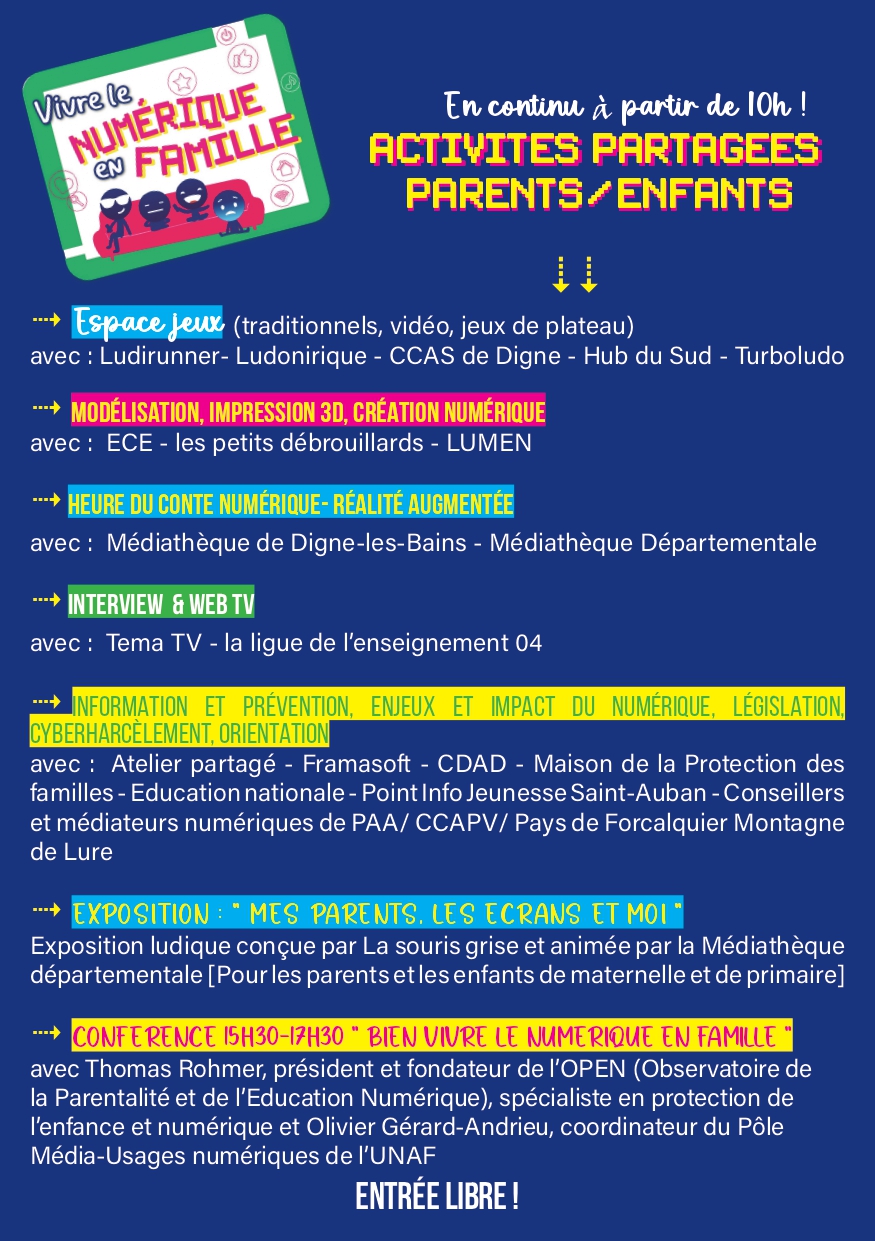 Vivre le numérique en famille 1