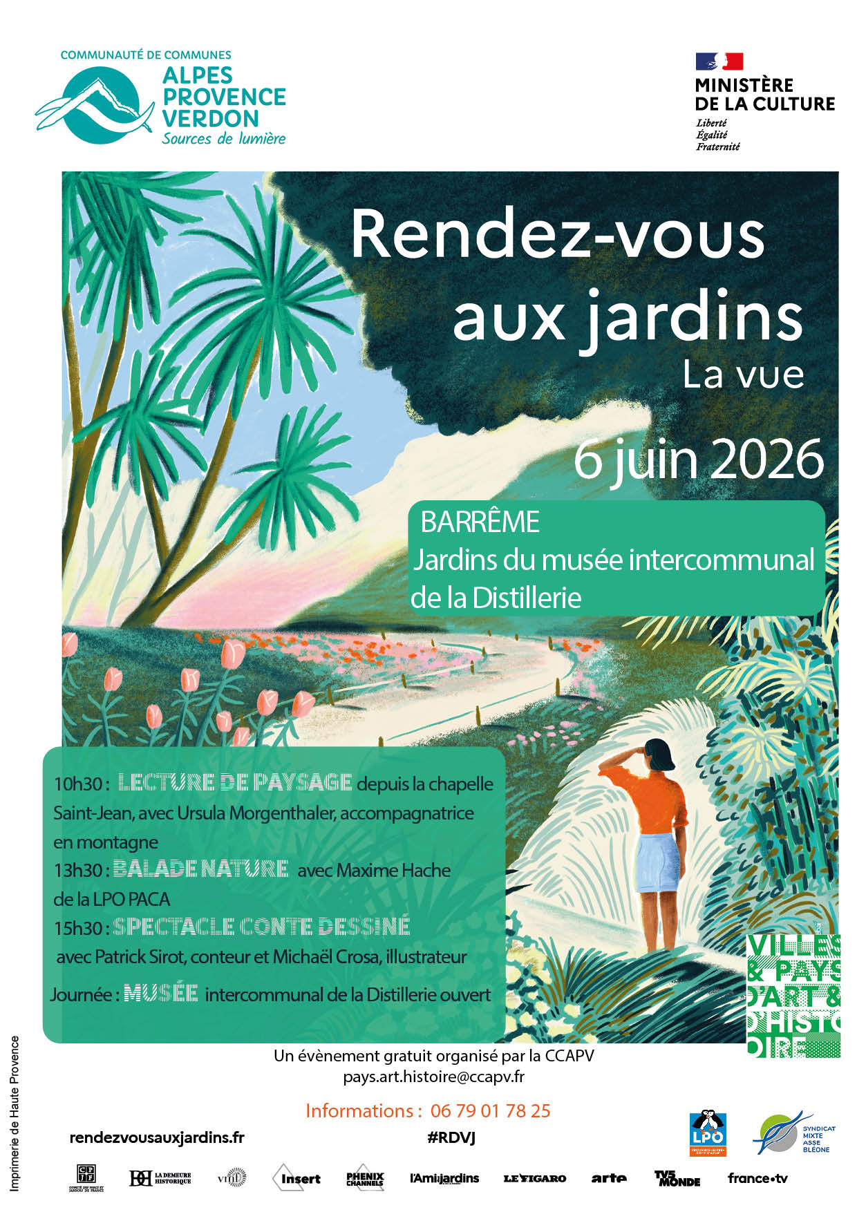 SAMEDI 06 JUIN / RENDEZ-VOUS AUX JARDINS / BARREME